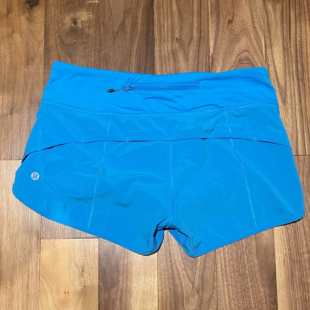 Lululemon Short Shorts in bright blue